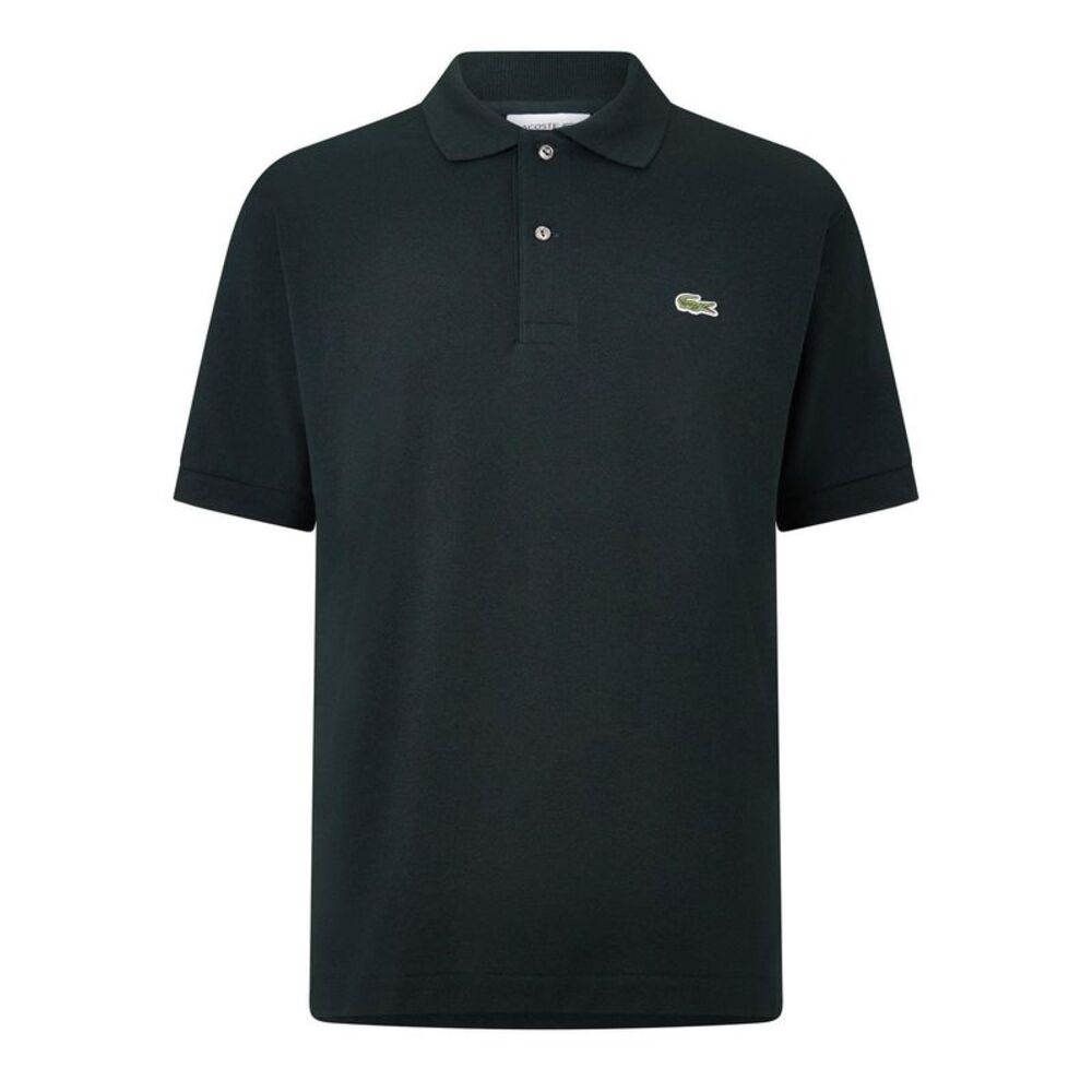 Lacoste Mens Classic Short-Sleeved Polo Shirt / Dark Green